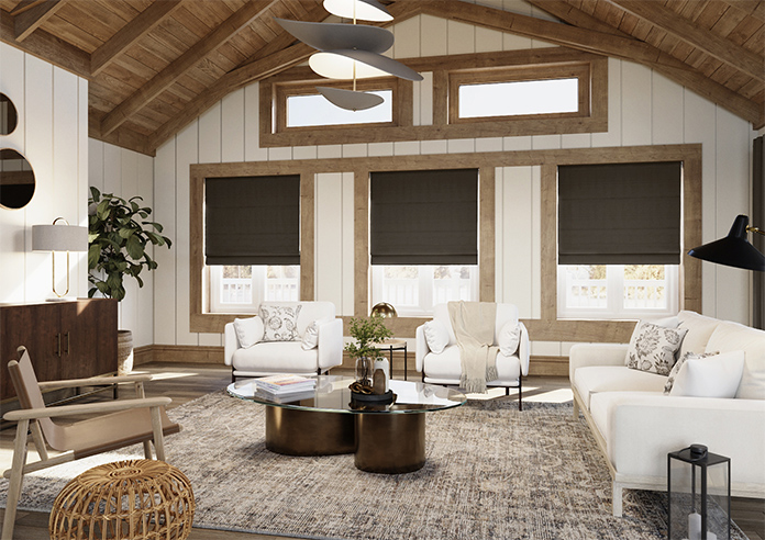 Devonshire, Mocha - Roman Blind - Image 7